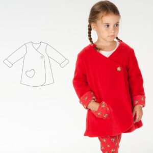 LENA Wrap Tunic, Jacket & Dress Sewing Pattern PDF | 3 Variations 2Y–9Y | Girls’ Layering Outfit | Instant Download LENA Wrap Tunic, Jacket & Dress Sewing Pattern PDF | 3 Variations 2Y–9Y | Girls’ Layering Outfit | Instant Download