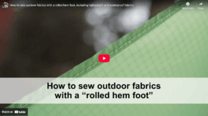 How to Sew Technical Fabrics