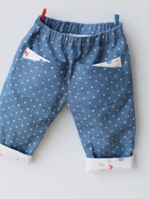 Little Stars Lined Pants Pattern