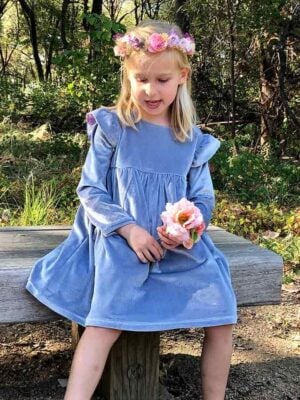 Fairytale Flutter Sleeve Dress Pattern Fairytale Flutter Sleeve Dress Pattern