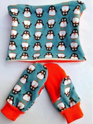 Astronaut Mittens & Neck Warmer Pattern