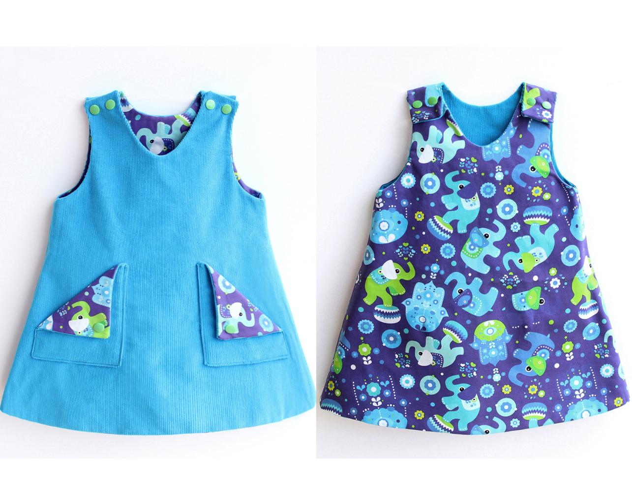 Alisha Reversible Dress & Pinafore Pattern Alisha Reversible Dress & Pinafore Pattern