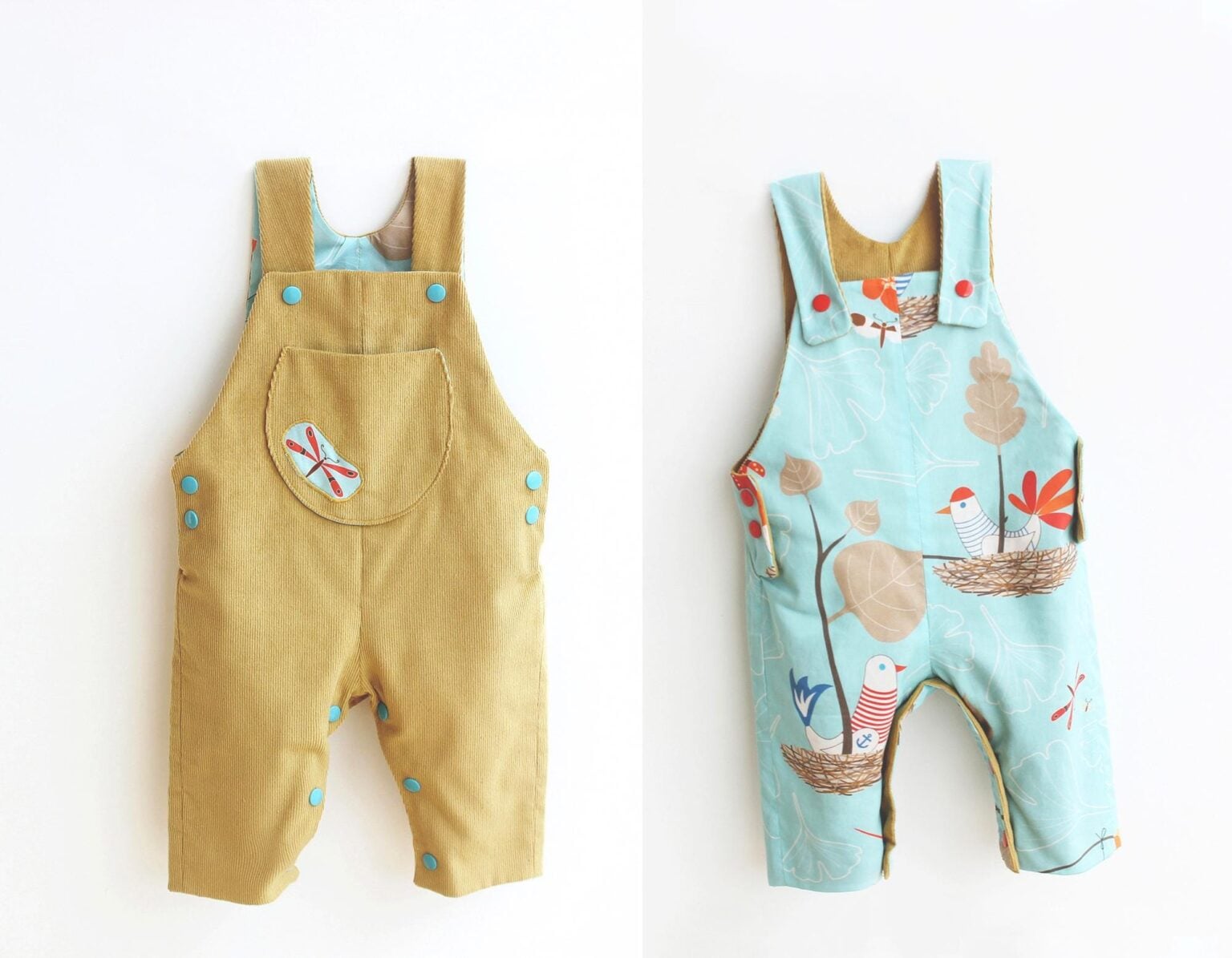 Ahoy Lined Reversible Romper Pattern Ahoy Lined Reversible Romper Pattern