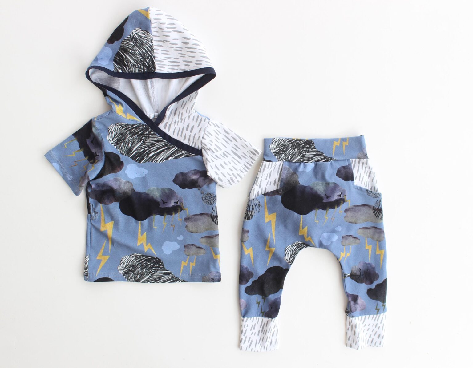 Stormy Hooded T-Shirt Pattern