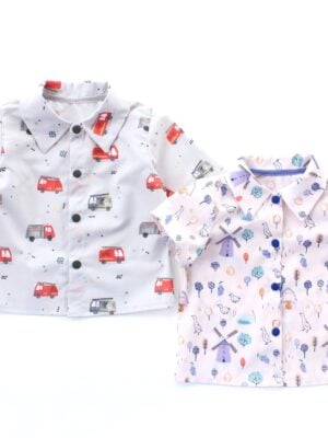 Wind and Fire Shirt Pattern