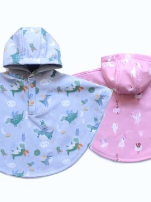 Raindrops Raincoat Cape Pattern