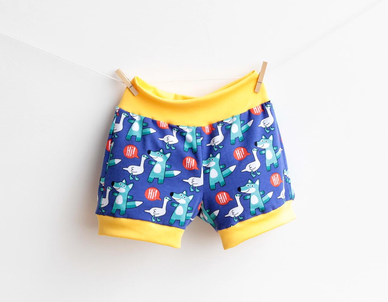 Cheeky Baby and Children’s Shorts Pattern