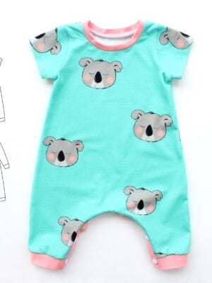 Funny Friends Long Romper Pattern