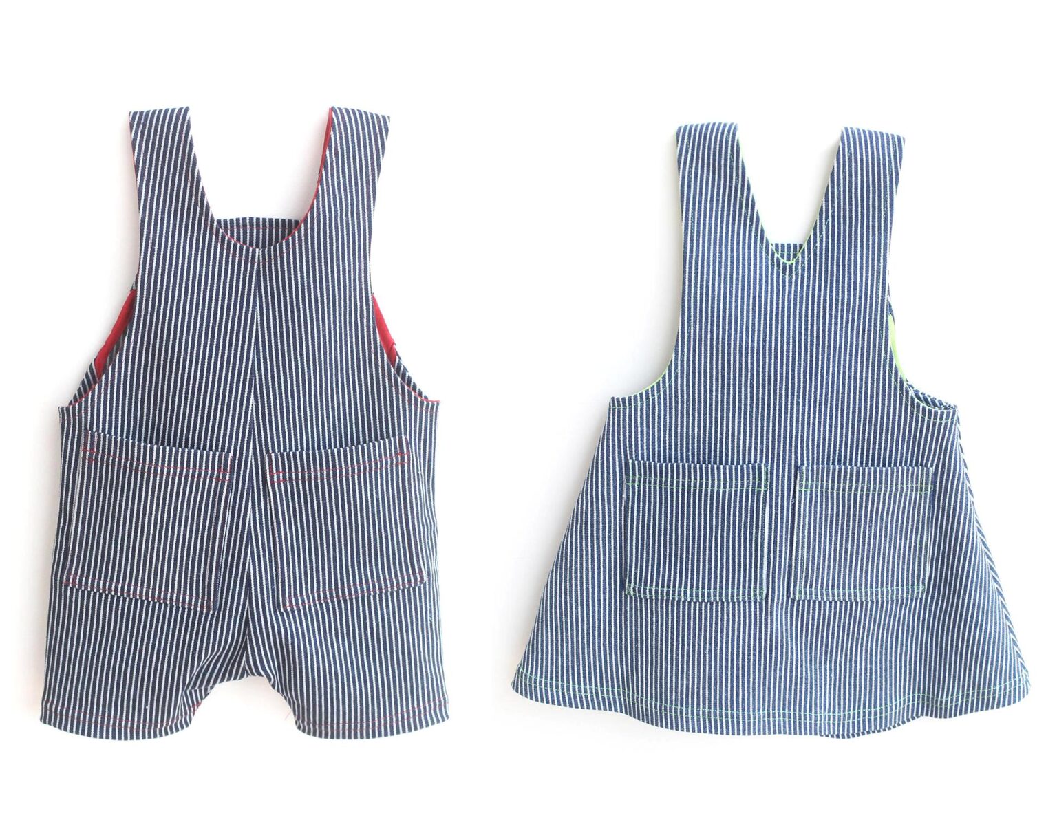 Ahoy Unlined Romper & Pinafore Pattern