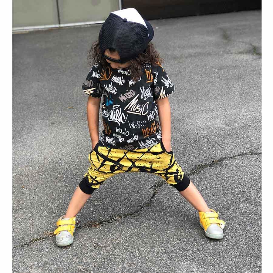 Grunge Harem Shorts Pattern Grunge Harem Shorts Pattern