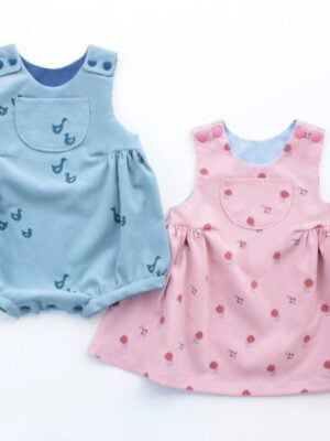 Happy Pond Bubble Romper & Pinafore Pattern