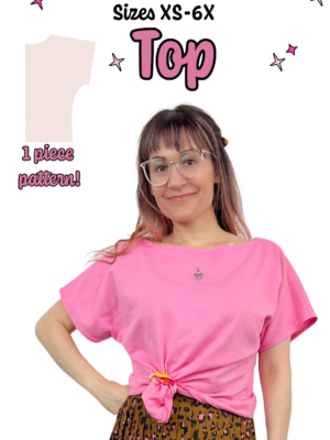 Dolman Top Digital PDF Sewing Pattern