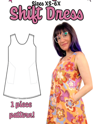Surefire One Piece Shift Dress Pattern PDF Surefire One Piece Shift Dress Pattern PDF