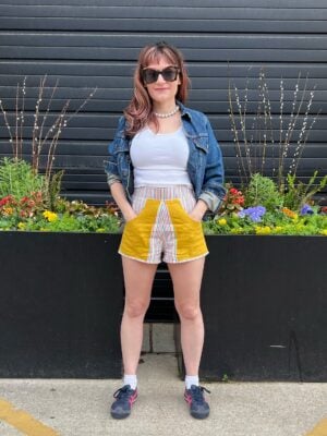 Quokka Half Elastic Waist Shorts PDF