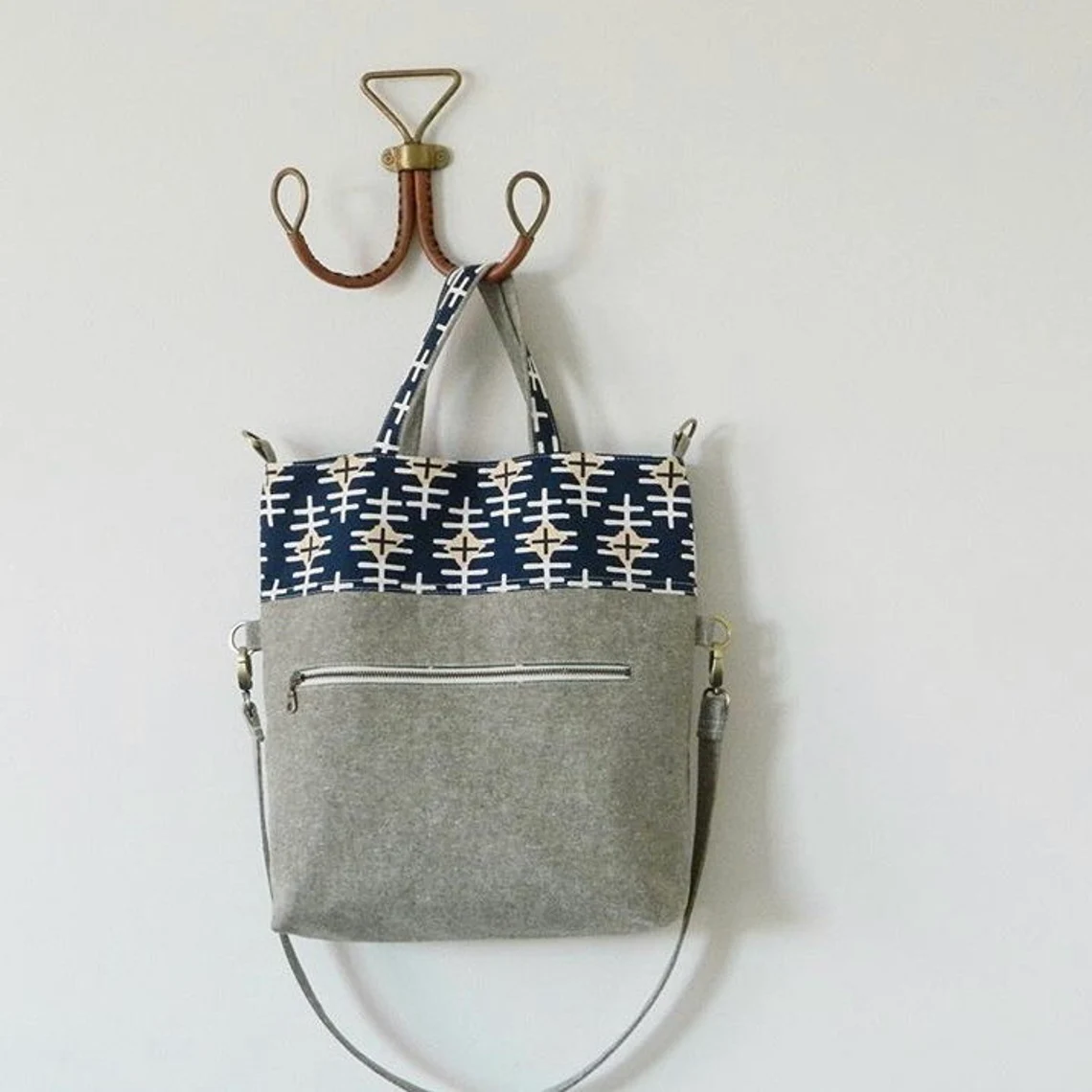 Megan Foldover Tote Bag
