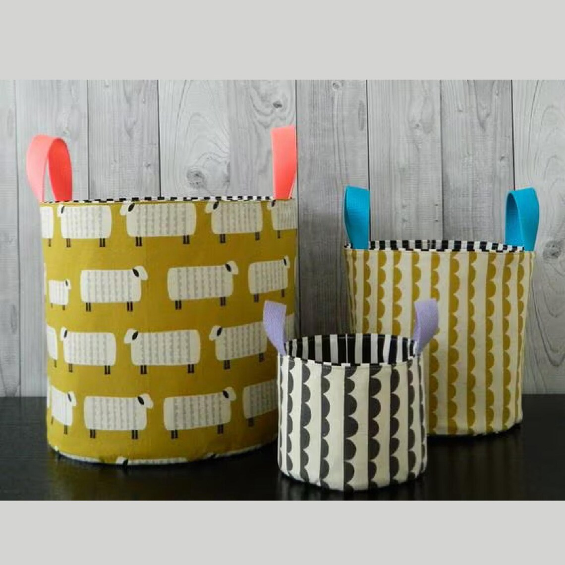 Nesting Storage Buckets