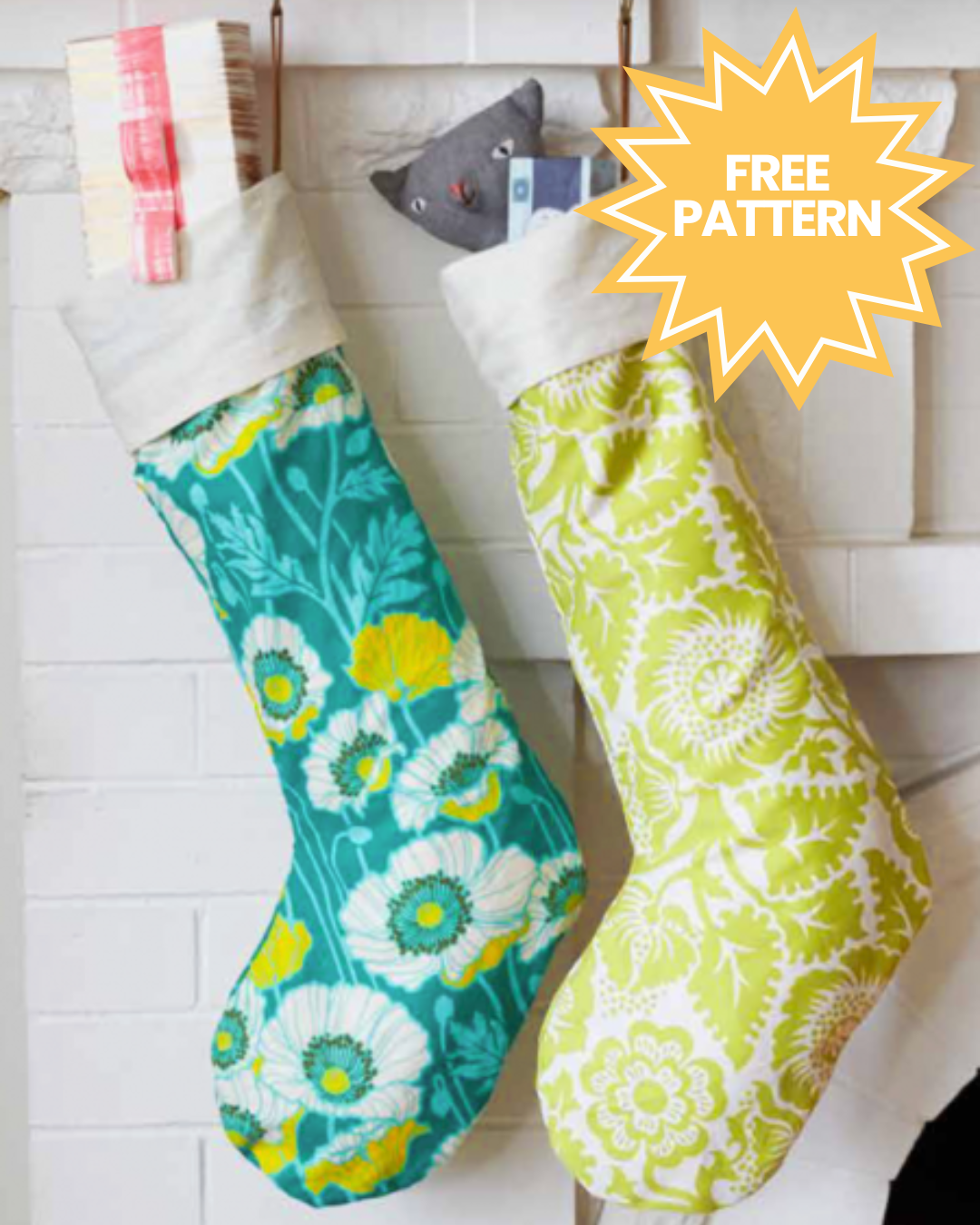 Modern Holiday Stocking