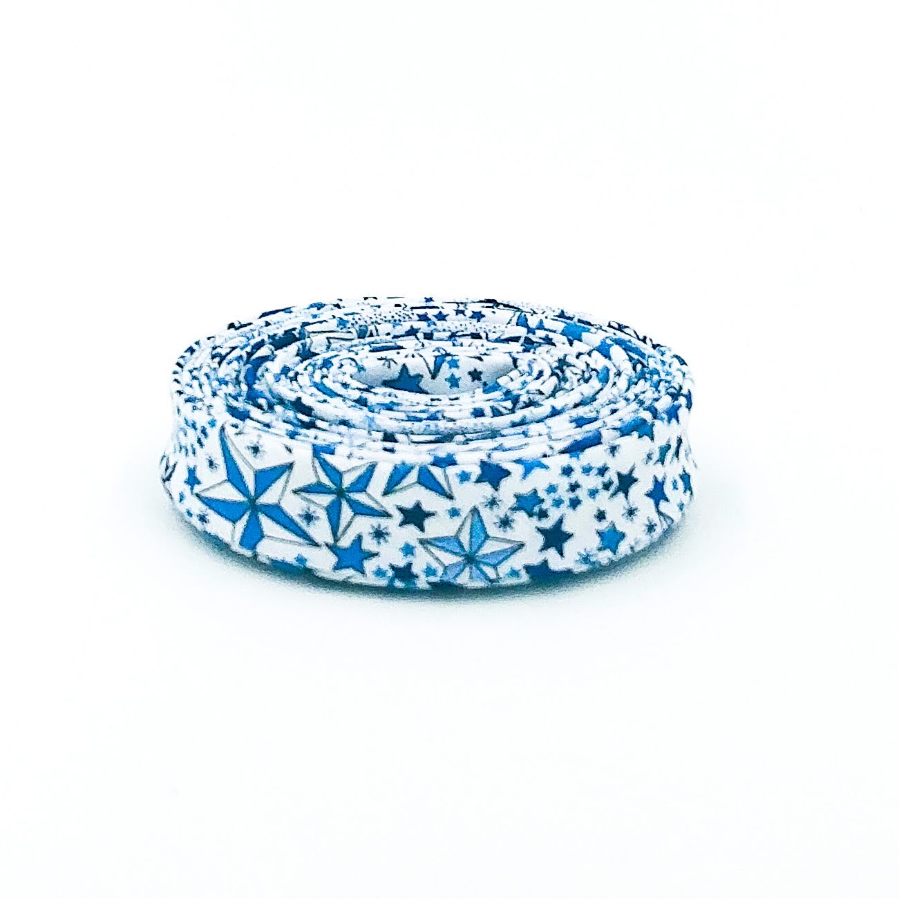 Liberty of London Bias Tape Adelajda Stars Blue 1/2” Double Fold Liberty of London Bias Tape Adelajda Stars Blue 1/2” Double Fold