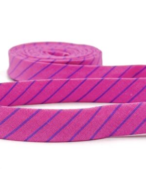Double Fold Bias Tape 1/2” True Colors Tiny Stripes Mystic Purple Tula Pink Binding Double Fold Bias Tape 1/2” True Colors Tiny Stripes Mystic Purple Tula Pink Binding