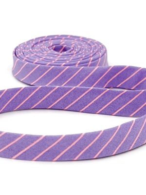 Double Fold Bias Tape 1/2” True Colors Tiny Stripes Honesty Purple Tula Pink Binding Double Fold Bias Tape 1/2” True Colors Tiny Stripes Honesty Purple Tula Pink Binding