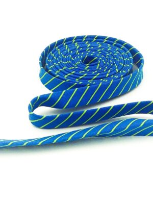 Double Fold Bias Tape 1/2” True Colors Tiny Stripes Clarity Blue Tula Pink Binding Double Fold Bias Tape 1/2” True Colors Tiny Stripes Clarity Blue Tula Pink Binding