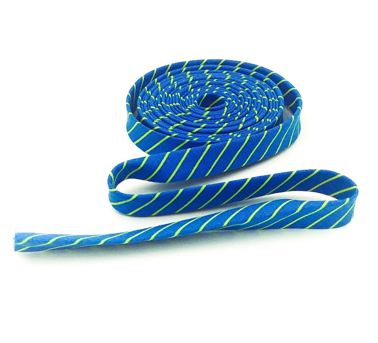 Double Fold Bias Tape 1/2” True Colors Tiny Stripes Clarity Blue Tula Pink Binding Double Fold Bias Tape 1/2” True Colors Tiny Stripes Clarity Blue Tula Pink Binding