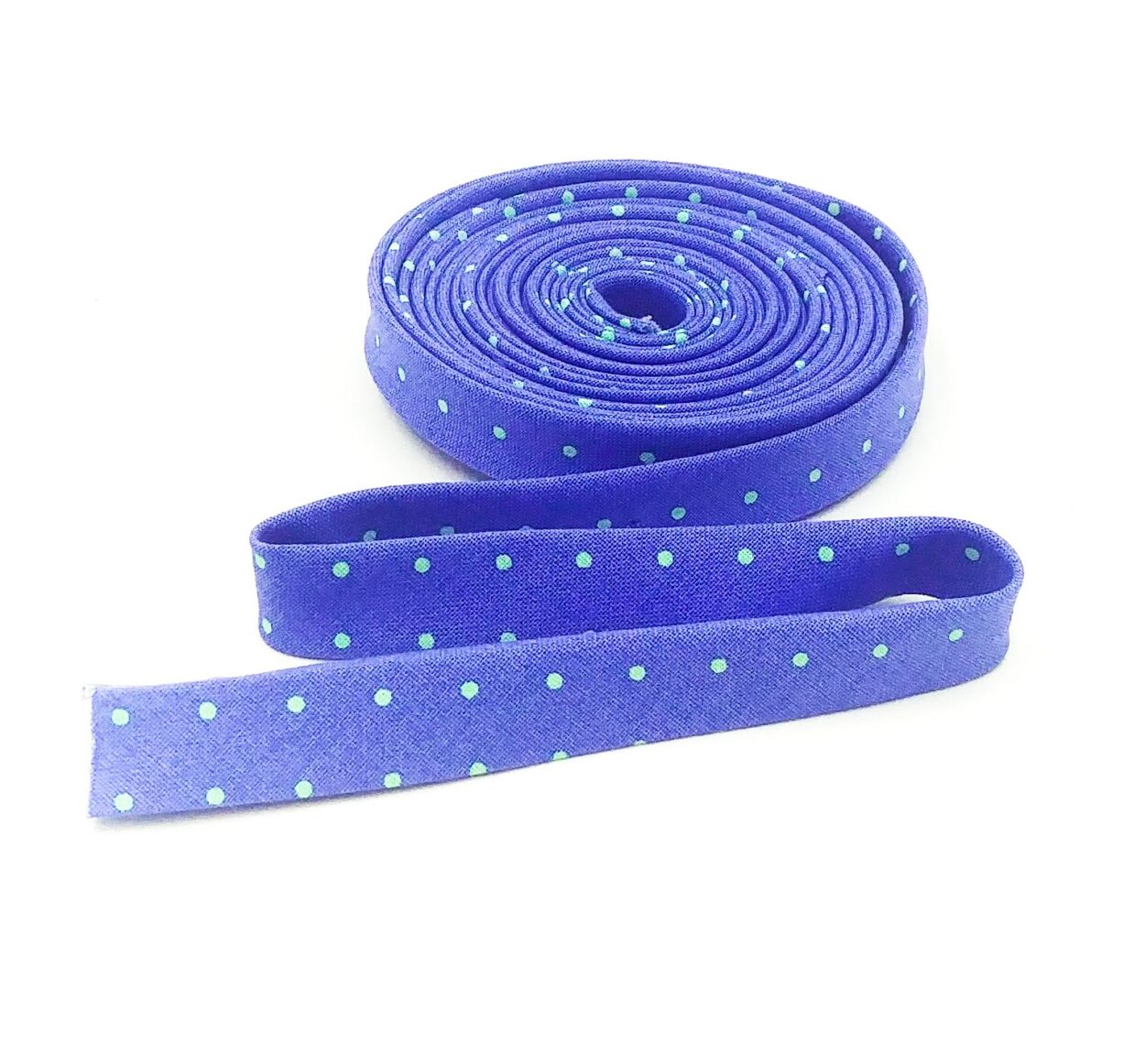 Double Fold Bias Tape 1/2” Tiny Dots Bluebell Blue Tula Pink Binding (Copy) Double Fold Bias Tape 1/2” Tiny Dots Bluebell Blue Tula Pink Binding (Copy)