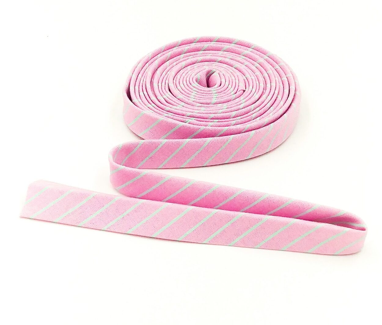 Double Fold Bias Tape 1/2” True Colors Tiny Stripes Petal Pink Tula Pink Binding Double Fold Bias Tape 1/2” True Colors Tiny Stripes Petal Pink Tula Pink Binding