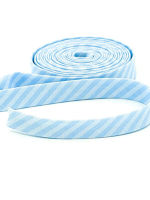 Double Fold 1/2″ Bias Tape Boy Blue Tone On Tone Stripe Binding Double Fold 1/2″ Bias Tape Boy Blue Tone On Tone Stripe Binding