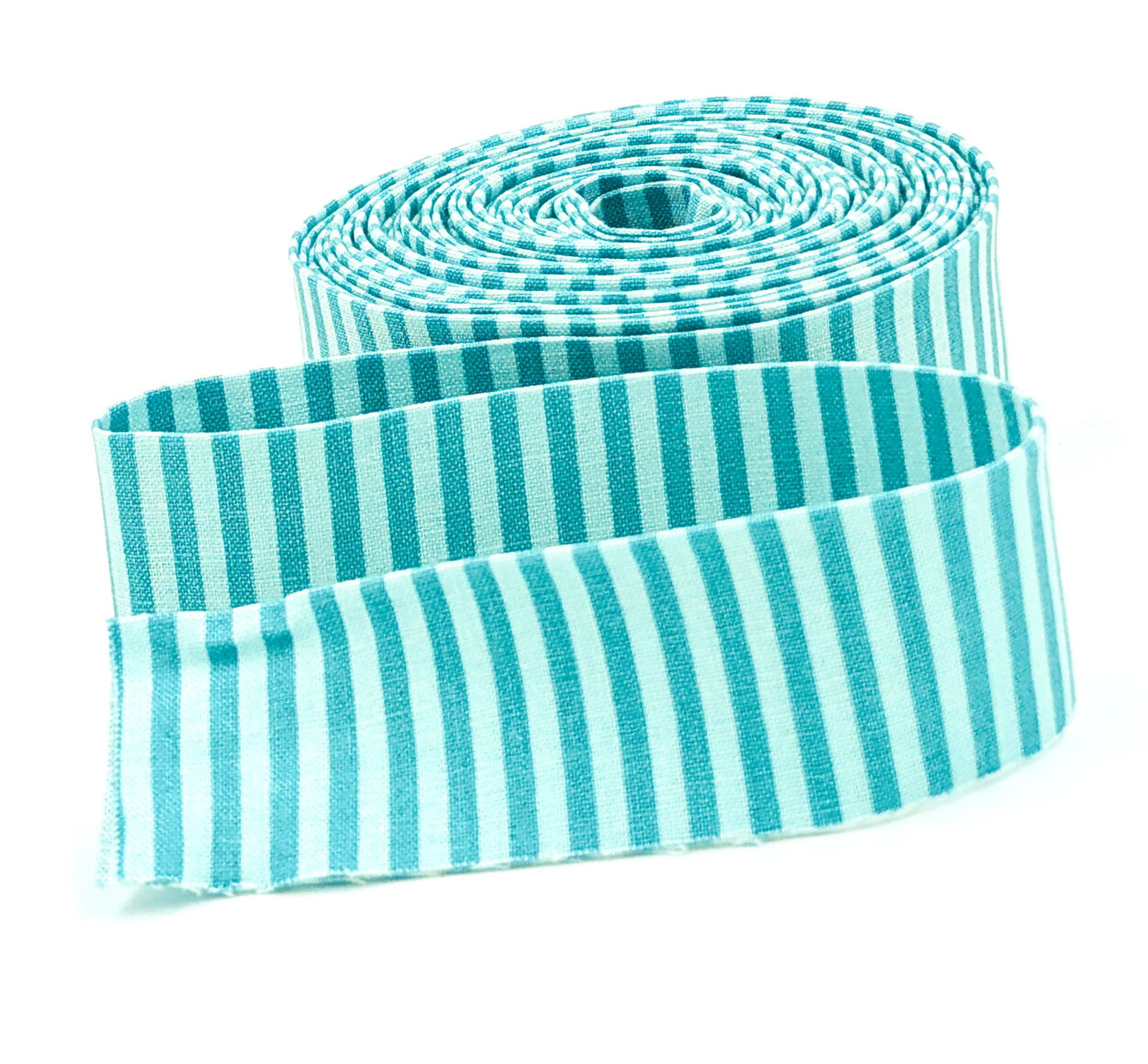 Quilt Binding Peacock Tone On Tone Stripe 1 1/4″ Single Fold