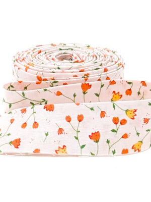 Quilt Binding Wildflowers Pink 1 1/4″ Single Fold Quilt Binding Wildflowers Pink 1 1/4″ Single Fold