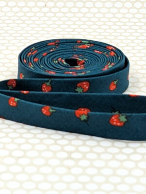 Double Fold 1/2” Bias Tape Stargazer Blue Double Fold 1/2” Bias Tape Stargazer Blue